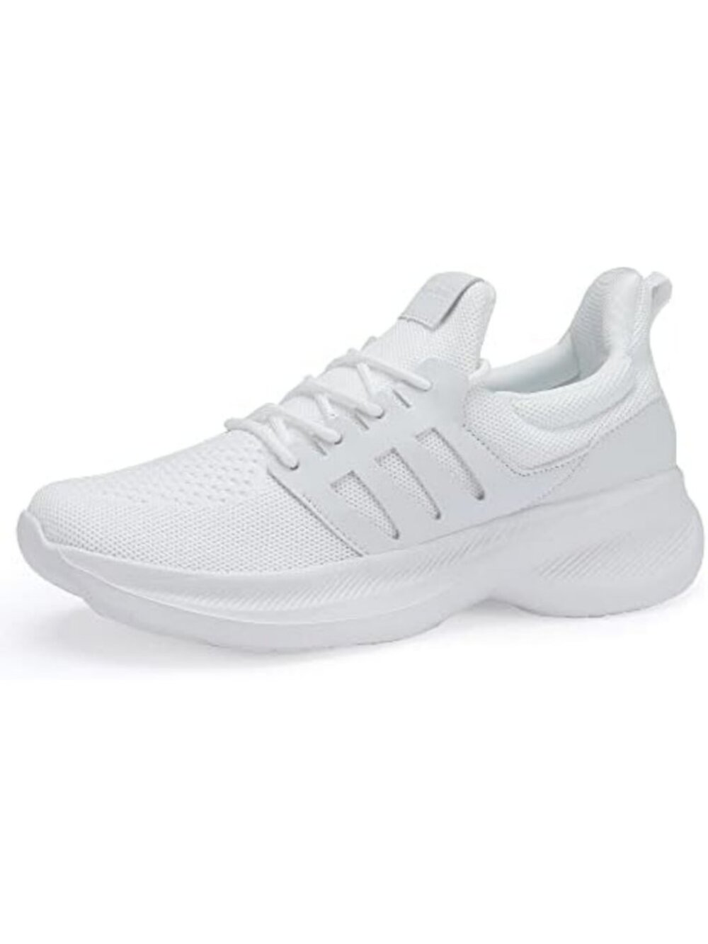 Lightweight Breathable Men's Running & Walking Shoes - Comfortable Lace-up Mesh - Picture 4 of 7